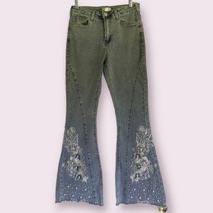 EUC VENUS Embellished Jeans Denim 8